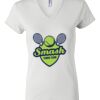 Women's Short Sleeve V-Neck T-Shirt Thumbnail