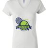 Women's Short Sleeve V-Neck T-Shirt Thumbnail