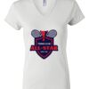 Women's Short Sleeve V-Neck T-Shirt Thumbnail