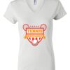 Women's Short Sleeve V-Neck T-Shirt Thumbnail