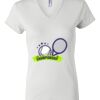 Women's Short Sleeve V-Neck T-Shirt Thumbnail
