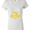 Women's Short Sleeve V-Neck T-Shirt Thumbnail