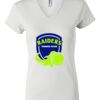 Women's Short Sleeve V-Neck T-Shirt Thumbnail