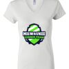Women's Short Sleeve V-Neck T-Shirt Thumbnail