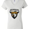 Women's Short Sleeve V-Neck T-Shirt Thumbnail