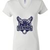 Women's Short Sleeve V-Neck T-Shirt Thumbnail