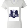 Women's Short Sleeve V-Neck T-Shirt Thumbnail