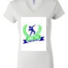 Women's Short Sleeve V-Neck T-Shirt Thumbnail