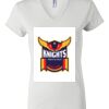 Women's Short Sleeve V-Neck T-Shirt Thumbnail