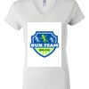 Women's Short Sleeve V-Neck T-Shirt Thumbnail