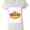 Women's Short Sleeve V-Neck T-Shirt Thumbnail