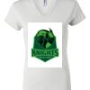 Women's Short Sleeve V-Neck T-Shirt Thumbnail