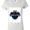 Women's Short Sleeve V-Neck T-Shirt Thumbnail