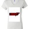 Women's Short Sleeve V-Neck T-Shirt Thumbnail