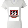 Women's Short Sleeve V-Neck T-Shirt Thumbnail