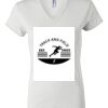 Women's Short Sleeve V-Neck T-Shirt Thumbnail