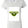 Women's Short Sleeve V-Neck T-Shirt Thumbnail