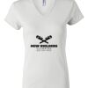 Women's Short Sleeve V-Neck T-Shirt Thumbnail