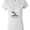 Women's Short Sleeve V-Neck T-Shirt Thumbnail