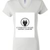 Women's Short Sleeve V-Neck T-Shirt Thumbnail