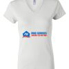 Women's Short Sleeve V-Neck T-Shirt Thumbnail