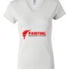 Women's Short Sleeve V-Neck T-Shirt Thumbnail