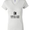 Women's Short Sleeve V-Neck T-Shirt Thumbnail