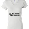 Women's Short Sleeve V-Neck T-Shirt Thumbnail