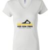 Women's Short Sleeve V-Neck T-Shirt Thumbnail
