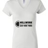 Women's Short Sleeve V-Neck T-Shirt Thumbnail