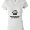 Women's Short Sleeve V-Neck T-Shirt Thumbnail