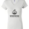 Women's Short Sleeve V-Neck T-Shirt Thumbnail