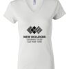 Women's Short Sleeve V-Neck T-Shirt Thumbnail