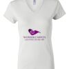 Women's Short Sleeve V-Neck T-Shirt Thumbnail