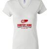 Women's Short Sleeve V-Neck T-Shirt Thumbnail