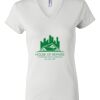 Women's Short Sleeve V-Neck T-Shirt Thumbnail