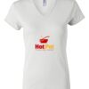 Women's Short Sleeve V-Neck T-Shirt Thumbnail