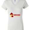 Women's Short Sleeve V-Neck T-Shirt Thumbnail