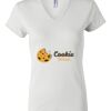 Women's Short Sleeve V-Neck T-Shirt Thumbnail