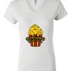 Women's Short Sleeve V-Neck T-Shirt Thumbnail