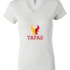 Women's Short Sleeve V-Neck T-Shirt Thumbnail