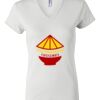 Women's Short Sleeve V-Neck T-Shirt Thumbnail