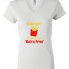 Women's Short Sleeve V-Neck T-Shirt Thumbnail