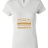 Women's Short Sleeve V-Neck T-Shirt Thumbnail