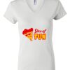 Women's Short Sleeve V-Neck T-Shirt Thumbnail