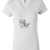 Women's Short Sleeve V-Neck T-Shirt Thumbnail
