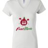 Women's Short Sleeve V-Neck T-Shirt Thumbnail