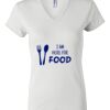 Women's Short Sleeve V-Neck T-Shirt Thumbnail