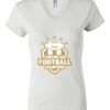 Women's Short Sleeve V-Neck T-Shirt Thumbnail