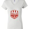 Women's Short Sleeve V-Neck T-Shirt Thumbnail